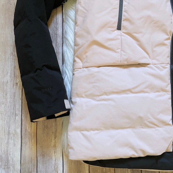 The North Face Women’s Pallie Down Waterproof Ski Jacket In Morning Pink - Picture 3 of 10